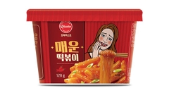 Bánh gạo Topokki & Miến OTaste vị cay ngọt 128gr