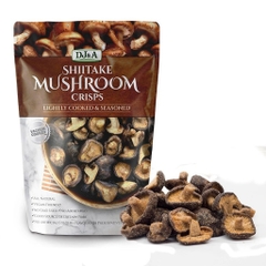 Nấm Hương Sấy Giòn DJ&A Shiitake Mushroom Crisps gói 30g