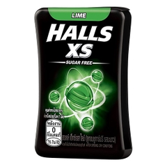 Kẹo ngậm không đường Halls XS vị Chanh 15gr