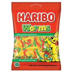 Kẹo dẻo Haribo Worms gói 80gr