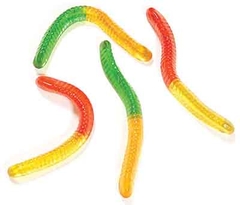 Kẹo dẻo Haribo Worms gói 80gr