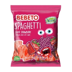 Kẹo dẻo Bebeto Mì Spagetti Dâu 80g