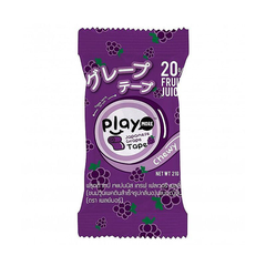 Kẹo dẻo cuộn Playmore Nho 21g