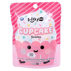 Kẹo dẻo Bánh Cupcake Playmore 48g
