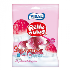 Kẹo dẻo Nhân Thạch Vị Kem Dâu Vidal 85g