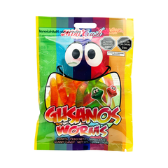 Kẹo dẻo Gusanos Worms 120g