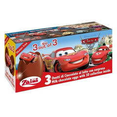 Socola đồ chơi quả trứng Zaini Cars 60g