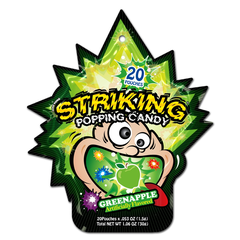 Kẹo nổ Striking Táo xanh 30g