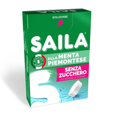 Kẹo ngậm không đường Bạc hà Saila 40g