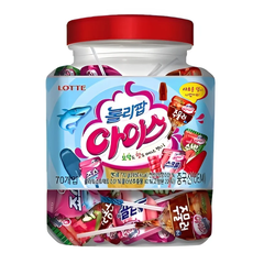 Kẹo mút Ice Lollipop Lotte hộp 660g