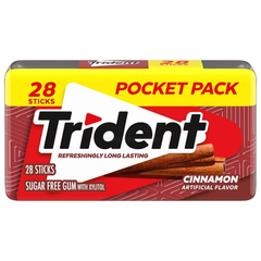 Kẹo gum Trident Quế 50g (28 tép)