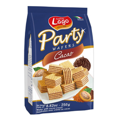 Bánh xốp kem Lago Party Cacao 250g