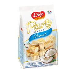 Bánh xốp kem Lago Party vị Dừa 250g