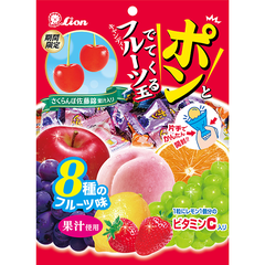 Kẹo trái cây Lion 8 vị 111g