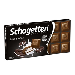 Socola Schogetten Black & White 100g