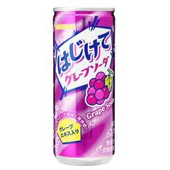 Nước soda Sangaria Hajikete Nho 250ml