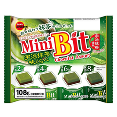 Sô cô la Mini Bit Trà xanh 108g