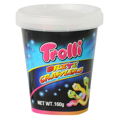 Kẹo dẻo Trolli Brite Crawlers 160g