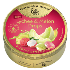 Kẹo Cavendish & Harvey Lychee & Melon 175g