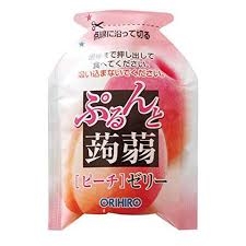 Thạch trái cây Orihiro vị Đào 120gr