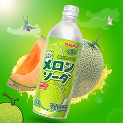 Nước Soda Sangaria vị Dưa lưới 500gr