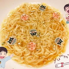 Mì Nissin Anpanman Udon gói xanh 90gr (3 vắt)