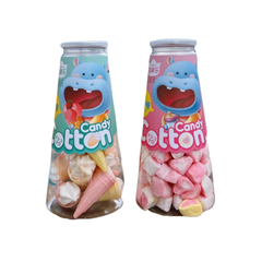 Kẹo xốp Cotton Candy Hà mã hộp 150gr