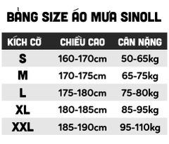 Áo Mưa Bộ Sinoll SN112 Màu Xanh Neon Có Mũ Trùm FREESHIP