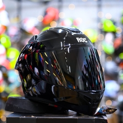 Mũ Fullface ROC R11 Pro Đen Bóng 2025 + Tặng Kính Đen FREESHIP