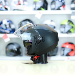 Mũ 3/4 Royal M789 Đen nhám 2 Kính Nhỏ Gọn Nhẹ FREESHIP