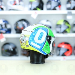 Mũ 3/4 Royal M789 LEOPARD NATURAL 2 Kính Nhỏ Gọn Nhẹ FREESHIP