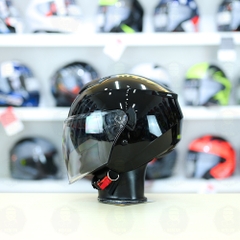 Mũ 3/4 Royal M789 Đen bóng 2 Kính Nhỏ Gọn Nhẹ FREESHIP