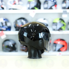 Mũ 3/4 Royal M789 Đen bóng 2 Kính Nhỏ Gọn Nhẹ FREESHIP