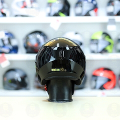 Mũ 3/4 Royal M789 Đen bóng 2 Kính Nhỏ Gọn Nhẹ FREESHIP