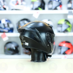 Mũ 3/4 Yohe 878 Plus Đen Nhám FREESHIP