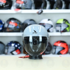 Nón 1/2 Falcon F17 Xám Xi Măng Nhạt FREESHIP