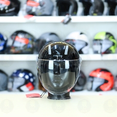 Nón 1/2 Falcon F17 Đen Bóng FREESHIP