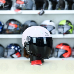 Nón 1/2 Falcon F17 Hồng Phấn Nhạt FREESHIP