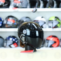 Nón 1/2 Falcon F17 Đen Bóng FREESHIP