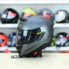 Mũ Fullface EGO E71 Xám Titanium Nhám FREESHIP