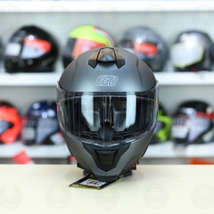 Mũ Fullface EGO E71 Xám Titanium Nhám FREESHIP