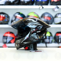 Mũ Fullface ROC 08 Plus 2024 Đen Bóng + Dán Tem Winer Xám FREESHIP