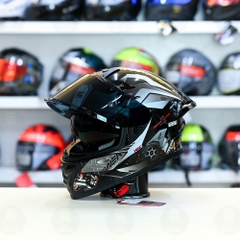 Mũ Fullface ROC 08 Plus 2024 Đen Bóng + Dán Tem Winer Xám FREESHIP