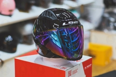 Kính Mũ LS2 OF600 Gương Rainbow Titan FREESHIP