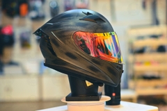 Mũ Fullface Yohe 978 Plus Xám Xước Nhám + Kính Màu Revo FREESHIP