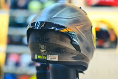 Mũ Fullface Yohe 978 Plus Xám Xước Nhám + Kính Màu Revo FREESHIP