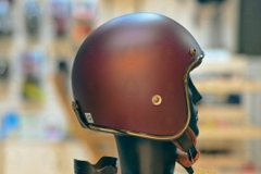 Mũ 3/4 BALDER LIGHT Đỏ Đô Nhám FREESHIP