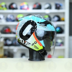 Nón 3/4 2 kính KYT VENOM Misano 2022 - FREESHIP