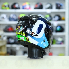 Nón 3/4 2 kính KYT VENOM Mugello - FREESHIP