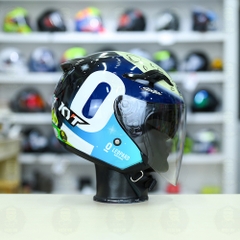 Nón 3/4 2 kính KYT VENOM Mugello - FREESHIP